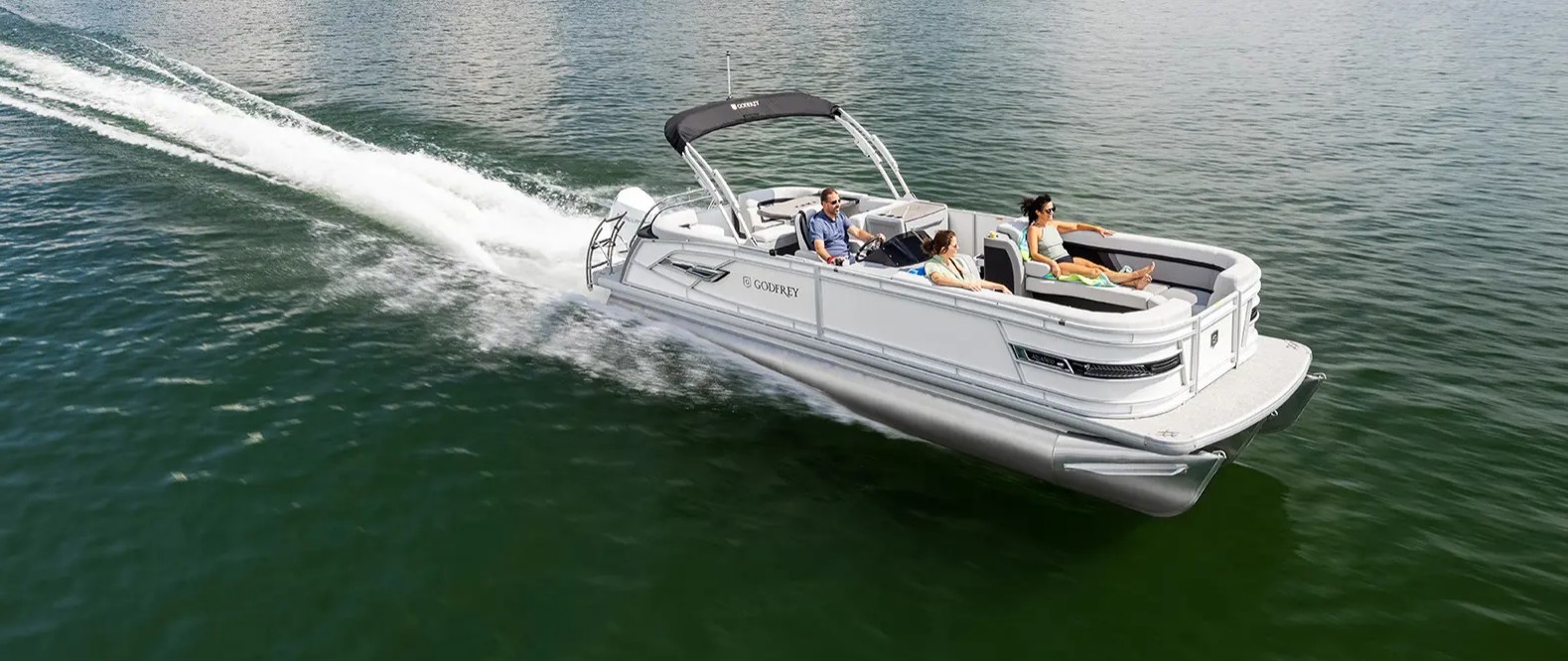 Godfrey AquaPatio Entertainment Pontoon Boats For Sale