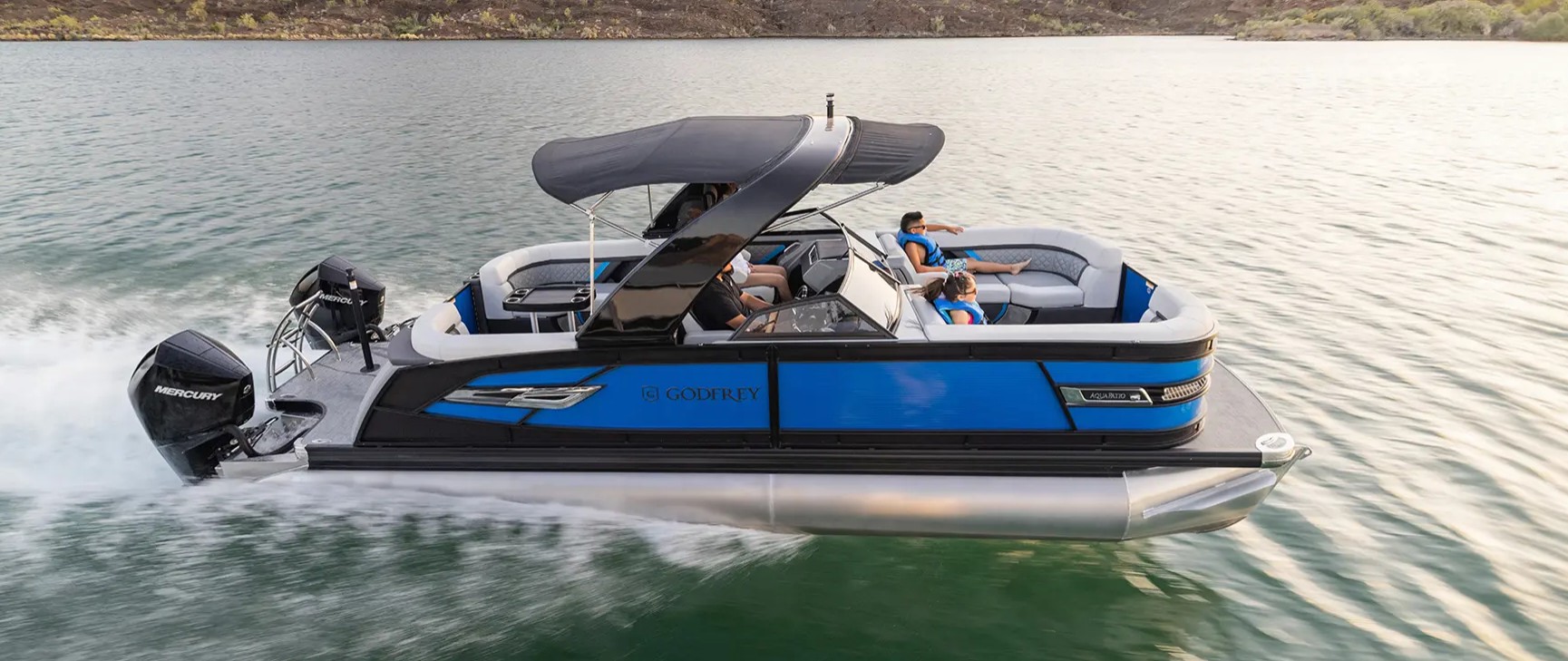 Godfrey AquaPatio Twin Pontoon Boats For Sale