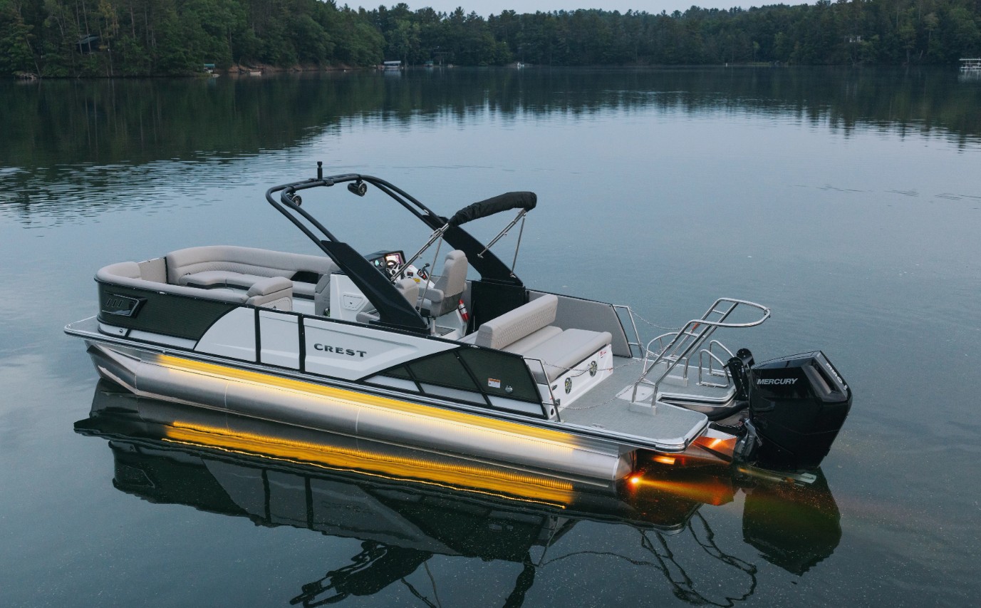 Crest Premium Pontoon Boats For Sale