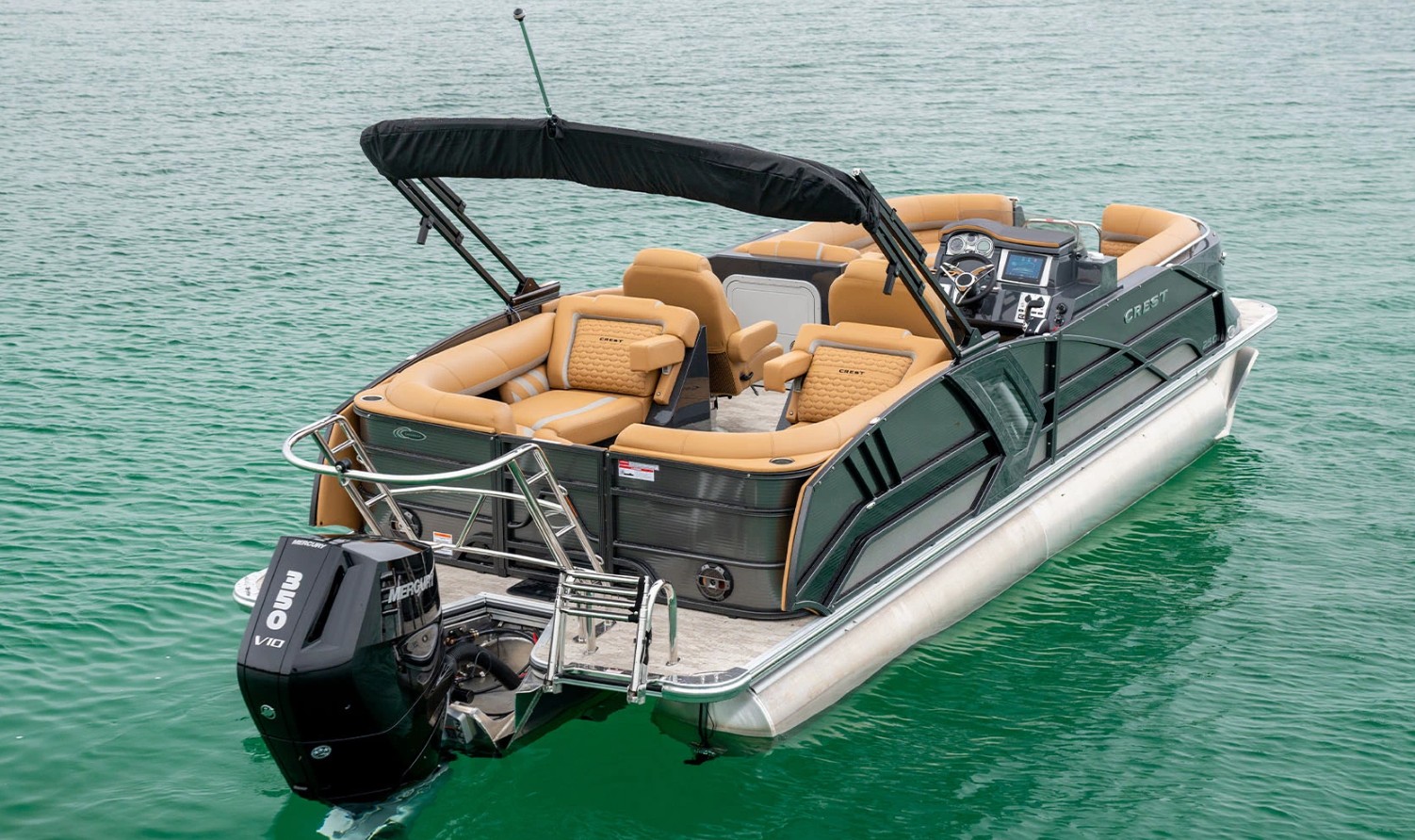 Crest Ultimate Luxury Pontoon Boats For Sale