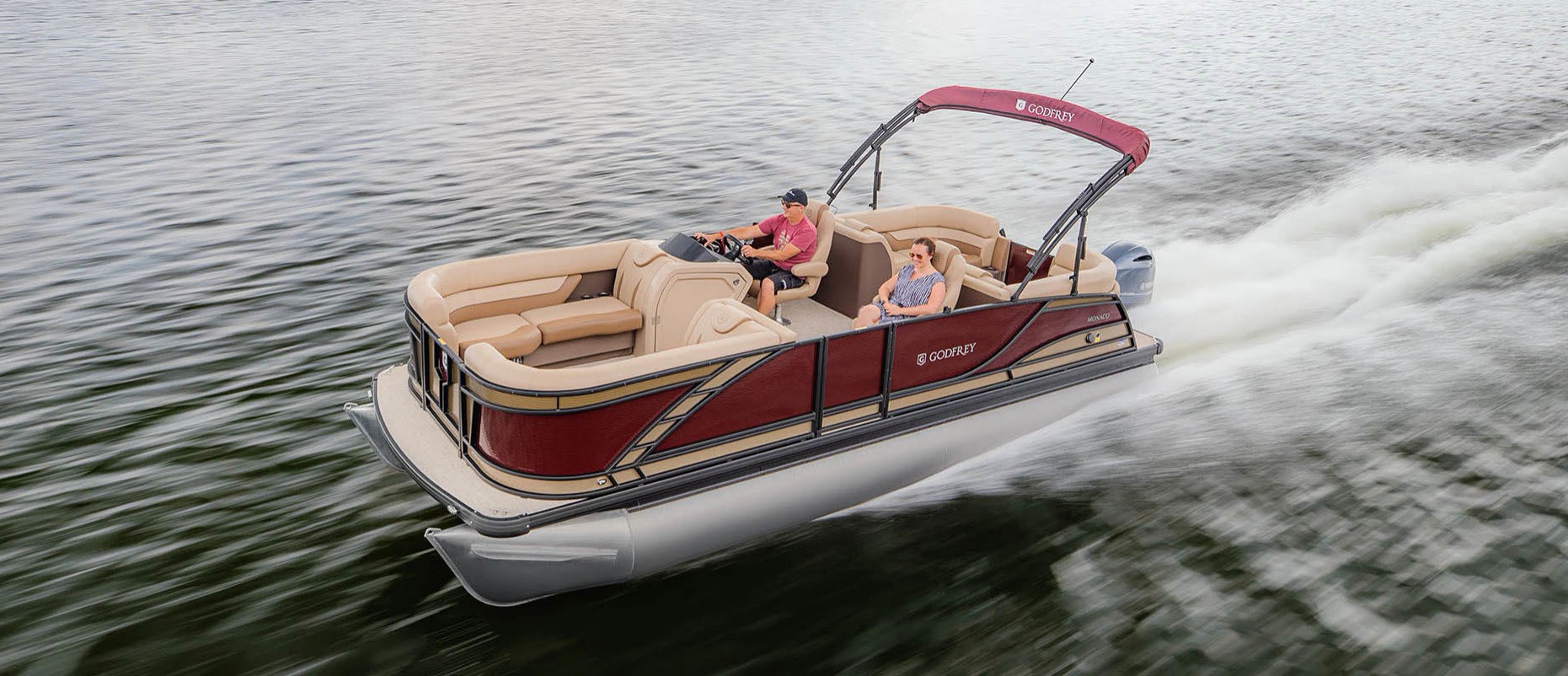 Godfrey Monaco Split Bench Pontoon Boats For Sale