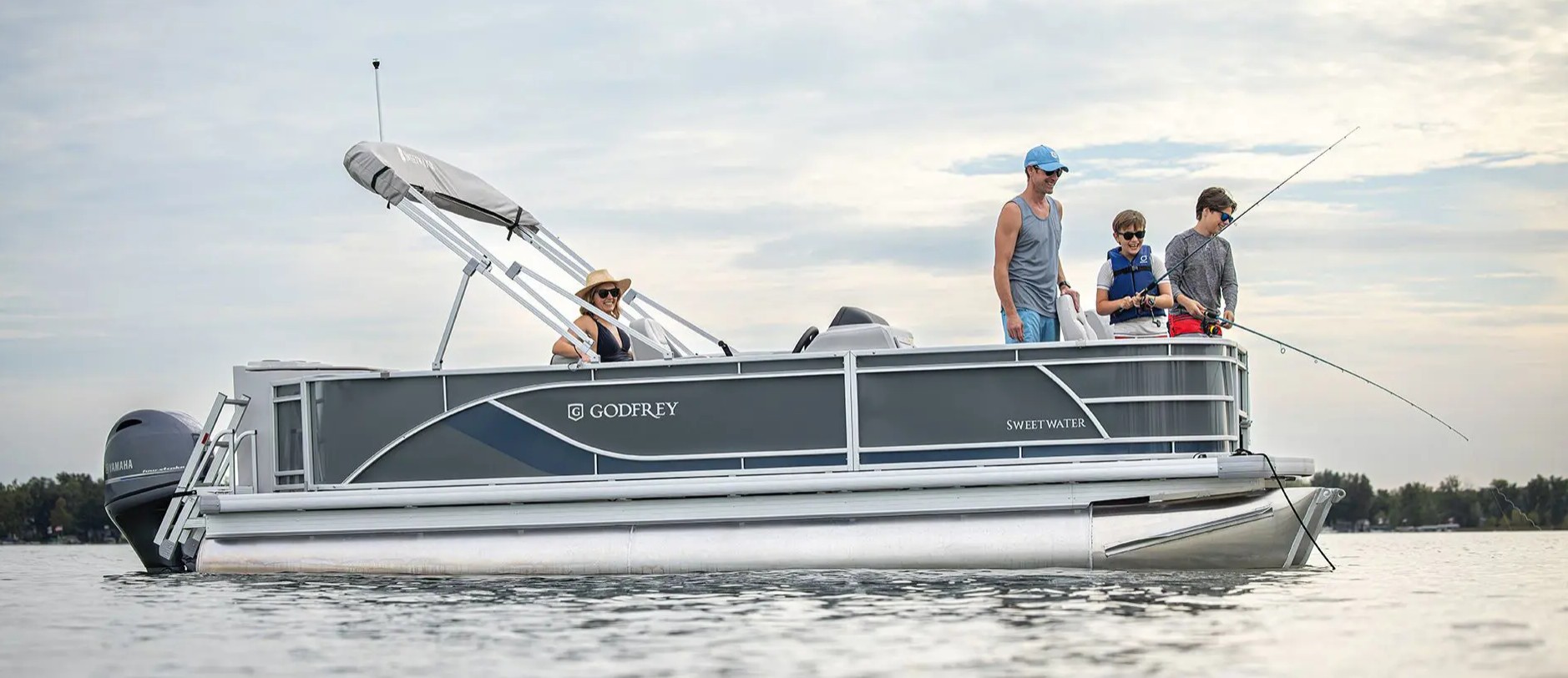 Godfrey Sweetwater Fishing Pontoon Boats For Sale