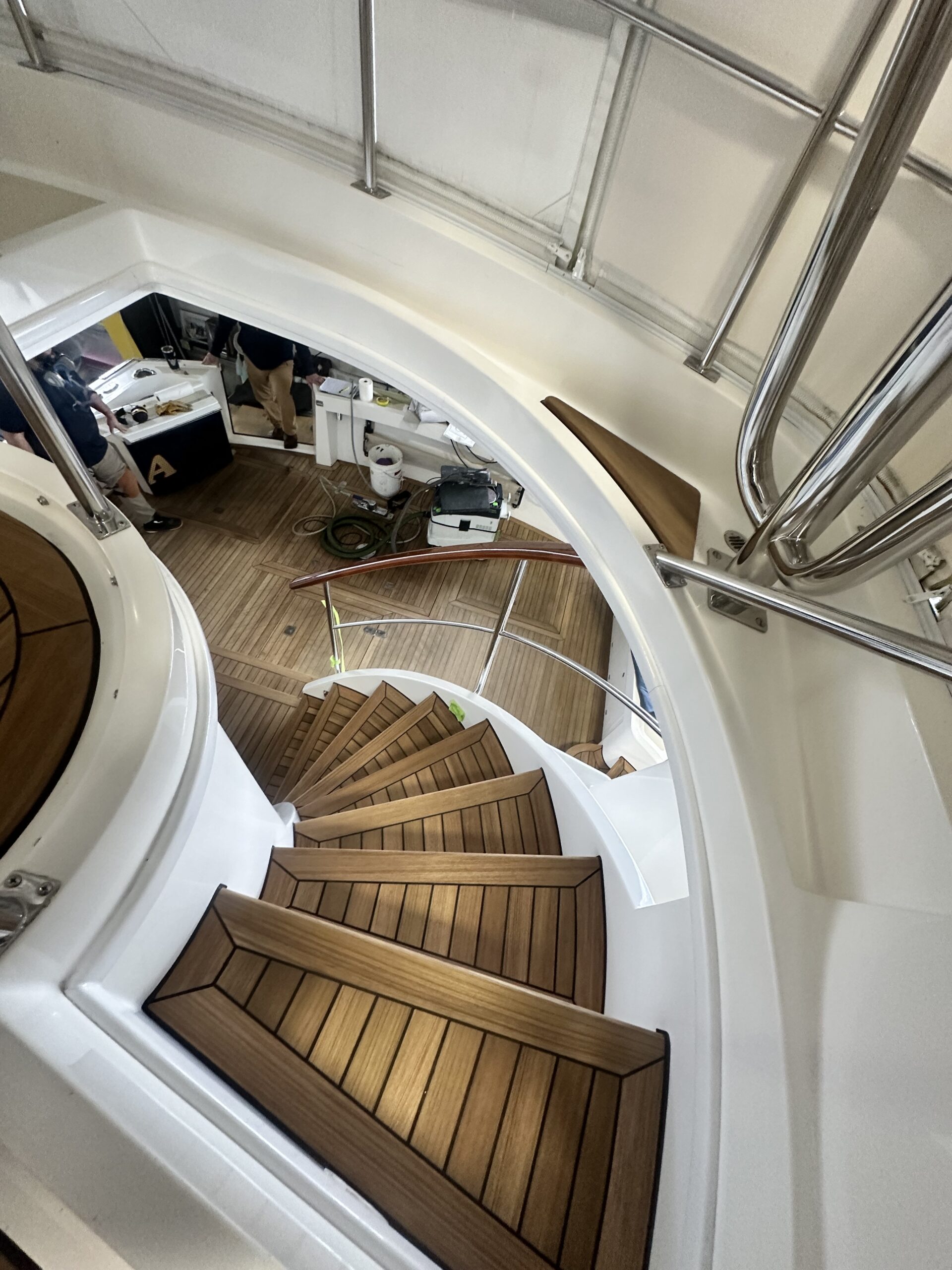 2004 Grand Banks 58′ Refit: Teak Deck Removal & Upgrade